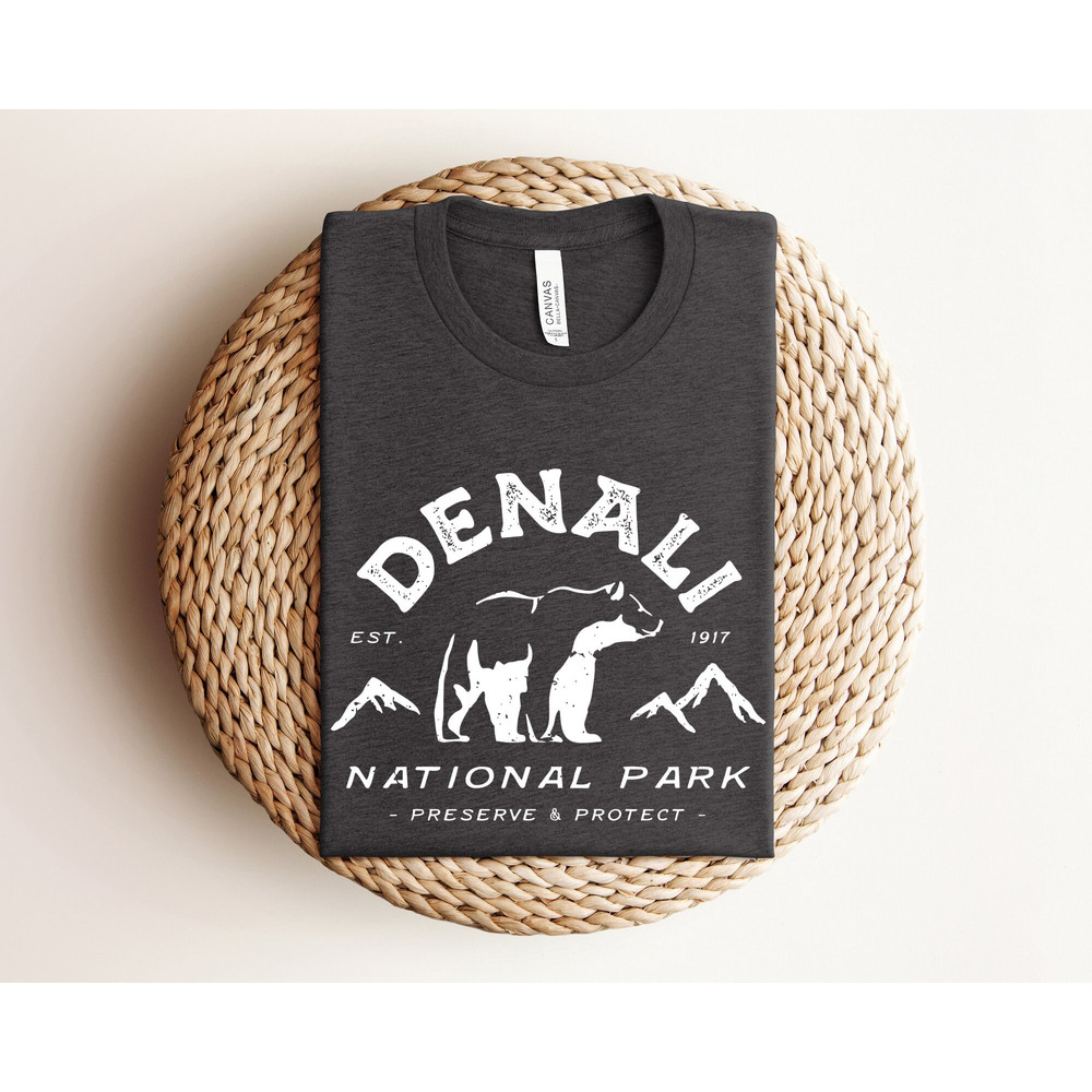 Denali National Park Est 1917 Shirt, Denali Shirt, Denali Camping Shirt, Denali Hiking Shirt, Denali Trip Shirt, Vacation Shirt, Camp Shirt.jpg