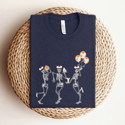 disney dancing skeletons mickey ears balloons shirt, funny disney skeleton shirt, mickey ears balloon halloween shirt, d
