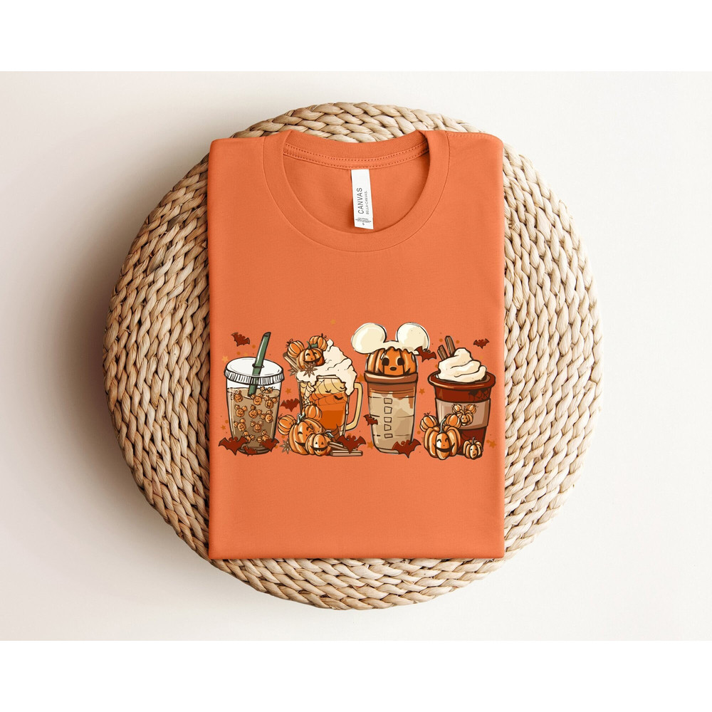 Disney Mickey Ears Coffee Latte Shirt, Vintage Fall Season Shirt, Fall Coffee Shirt, Cute Halloween Pumpkin Shirt, Disney Halloween Shirts.jpg