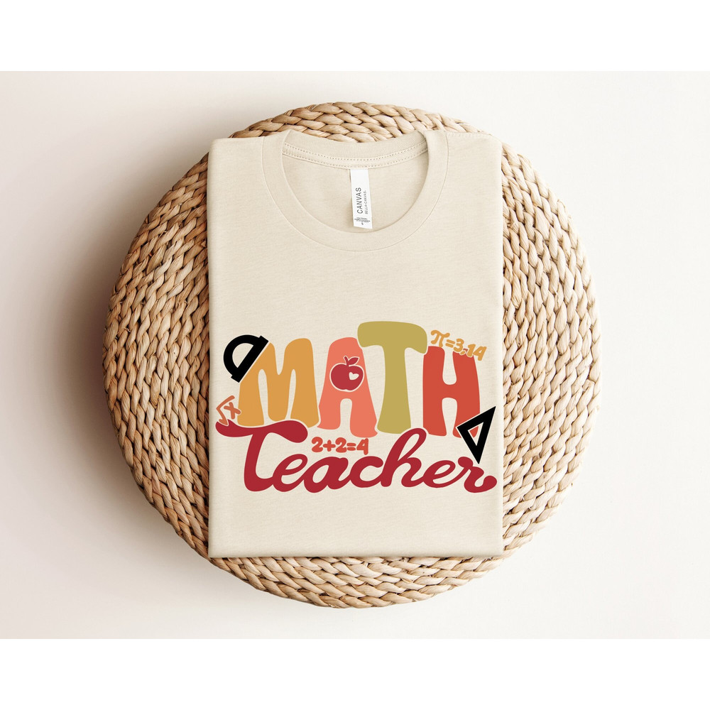 Retro Math Shirt for Women, Women Math Teacher Gift, Retro Math Shirt, Geometry Math Teacher Shirt, Math Lover Shirt, Teacher Life Shirt.jpg