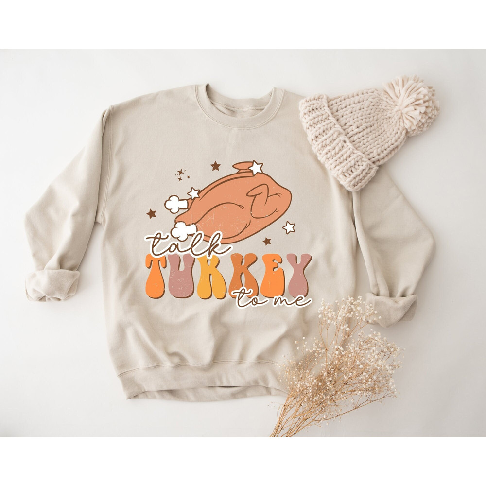 Retro Turkey Sweatshirt, Thanksgiving Sweatshirt, Cute Turkey Sweatshirt, Vintage Fall Sweatshirt, Autumn Sweatshirt, Thanksgiving Turkey.jpg