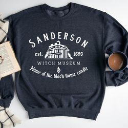 sanderson witch museum sweatshirt, retro halloween sweatshirt,trick or treat sweatshirt, sanderson sisters halloween swe