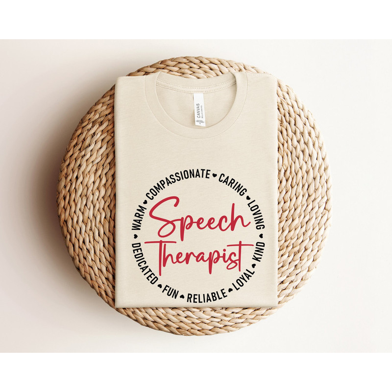 Speech Therapist Shirt, SLP Shirt, Speech Language Pathologist Assistant Shirt, SLPA Gift, Speech Language Pathologist Shirt, Support Shirt.jpg