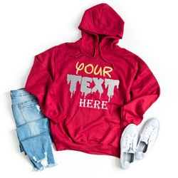 custom hoodie, unisex hoodie, customized pullover sweatshirt, personalized hoodie, for men, women custom hoodie, gift id