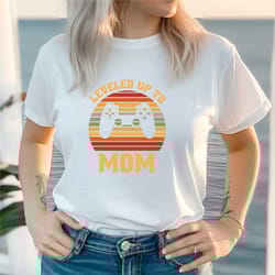 level up mom 2023, mothers day gift, mama bear gift,gift for mom,baby shower gifts, puzzle natural lover shirt,cute puzz