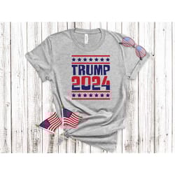 trump 2024, i stand with trump | trump 2024 | donald trump shirt - unisex cotton tee - great gift for mom or dad
