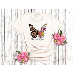 blessed mom, mothers day gift, mama love gift,gift for mom,baby shower gifts, power mama shirt,cute mama shirt, mom life