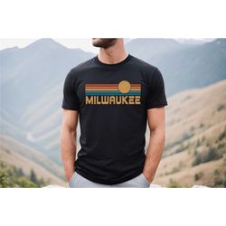 milwaukee shirt, wisconsin shirt milwaukee gift lake michigan baseball tee, milwaukee souvenir milwaukee wisconsin group