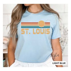 st louis shirt, missouri shirt, st louis tshirt, st louis souvenir, road trip shirts, missouri souvenir, st louis arch g