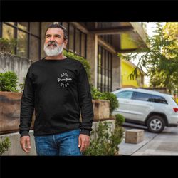 cool grandpas club sweatshirt, grandpa sweatshirt, grandpa shirt, fathers day gift, fathers day gifts, gift for grandpa,