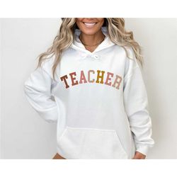 retro teacher sweatshirt, teacher appreciation gift, back to school, new teacher gift, elementary school teacher, team t