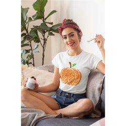 lace pumpkin shirt- fall shirt - pumpkin shirt - cute fall shirt - leopard print pumpkin shirt - fall mom shirt - fall t