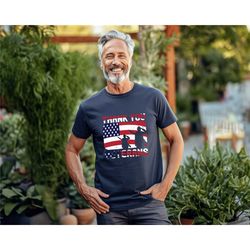 thank you veteran shirt, veteran day shirt, veteran day gift, usa flag shirt, army husband gift, proud veteran shirt, mi