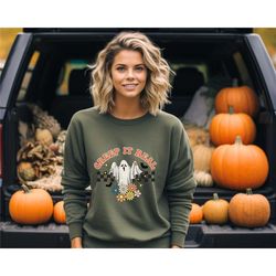 retro halloween sweatshirt and hoodie, creep it real sweatshirt, vintage ghost halloween sweatshirt, witch shirt, retro