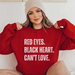 anti valentines day sweatshirt, goth valentines day crewneck, anti love dark humor sweater, sarcastic single shirt, gale