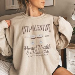 anti valentines day sweatshirt, espresso martini crewneck, coffee cocktail lover gift, funny single bartender sweater, a