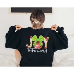 joy to the world tie dye leopard plaid sweatshirt, christmas sweatshirt, joy sweatshirt, winter sweatshirt, joy to the w