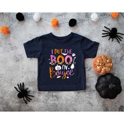 i put the boo in boujee t-shirt, halloween tee, halloween party outfit, ghost halloween shirt, halloween gifts, cute boo