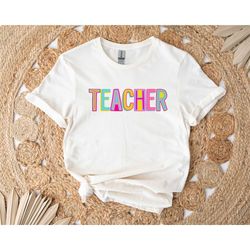 teacher t-shirt, cute teacher tee, teacher gift, teacher graduate gift, teacher appreciation, gift for teachers