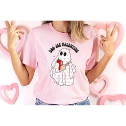 boo jee shirt, valentines ghost sweatshirt, ghost with balloon, girl ghost shirt, valentines boo tee, gift for girlfrien