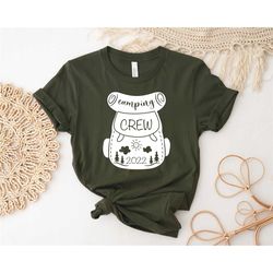 camping crew shirt, camping crew, camping crew 2022, fires-friends-drinks, vacation shirt, nature lover, adventure lover