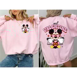 anti valentine shirt, funny valentine's day tee, mouse valentine's day gift, valentine sweatshirt, family vacation shirt