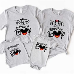 family birthday shirt, disney birthday shirt, mom of the birthday shirt, disney matching shirt, disney shirt, birthday b