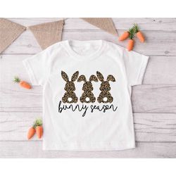 easter shirt, leopard bunny, easter bunny shirt, bunny season easter t shirt, women easter shirt, womens tee, cute easte