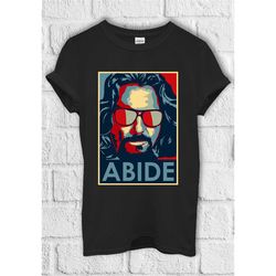 big lebowski abide dude t shirt hoodie sweatshirt baseball pullover men women unisex baggy boyfriend shirt 2627