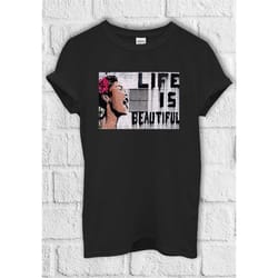 banksy life is beautiful street art t shirt hoodie sweatshirt baseball pullover men women unisex baggy boyfriend shirt 1
