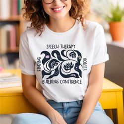 slp t-shirt, speechie tee, speech therapist shirt, slp t shirt, gift for speech therapist, speech language pathologist,