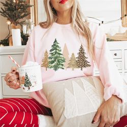 merry christmas tree sweatshirt, christmas sweatshirt, holiday sweater, womens holiday shirt, winter shirt, christmas gi
