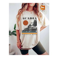 acadia national park vintage shirt, acadia shirt, acadia sweatshirt, acadia hoodie, retro national park shirt, vintage a