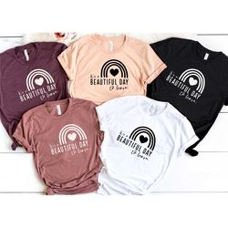 it's a beautiful day to learn shirt, shirt, back to school, kindergarten teacher, teacher shirt, funny teacher shirt, te
