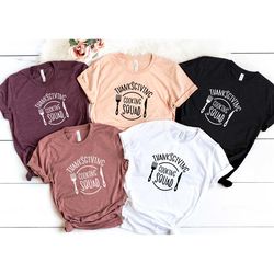 thanksgiving cooking squad shirt, thanksgiving shirts, thanksgiving food shirt, christmas shirts, holiday family group