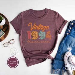 vintage 1994 shirt, 30th birthday tshirt, vintage 1994 birthday shirt, 30th birthday gift for men, 30th birthday gift fo