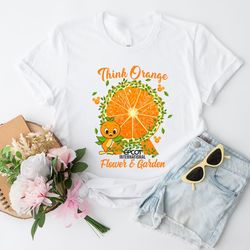 disney epcot orange bird shirt, disney epcot international flower and garden festival 2024, disney think orange bird, di