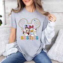 disney besties shirt, minnie mouse tee, daisy duck shirt, disney girls trip shirt, disney best friends shirt, disneyland