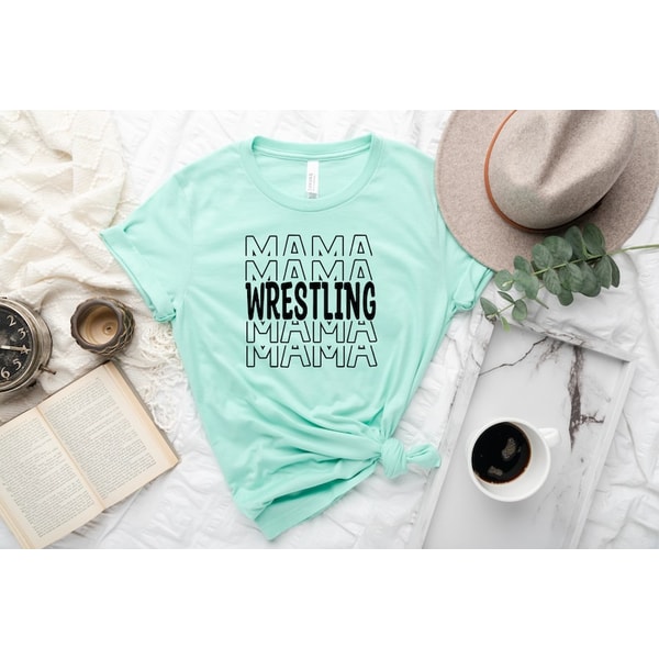 Wrestling Mama Shirt, Wrestling Mom Tee, Wrestling Shirt, Wr | Inspire ...