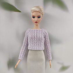 Barbie clothes pullover dandy 4 COLORS