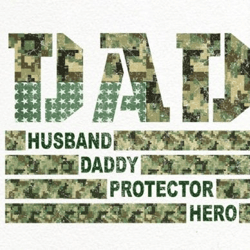dad daddy protector hero sublimation