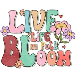 live life in full boom sublimation