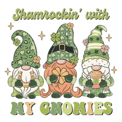 shamrockin's with my gnomies sublimation