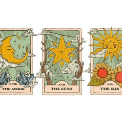 the moon. the star. the sun sublimation