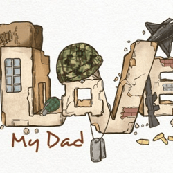 love my dad sublimation