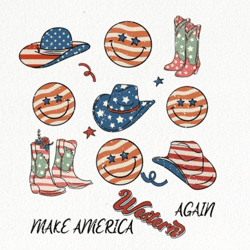 make america western again sublimation