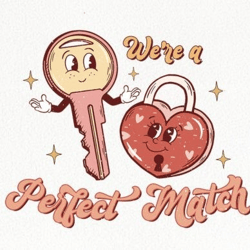 we're a perfect match sublimation