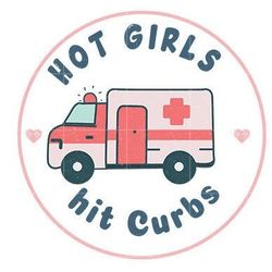 hot girls hit curbs ambulance graphics