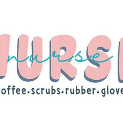 nurse sublimation design