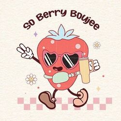 so berry boujee strawberry stanley tumb